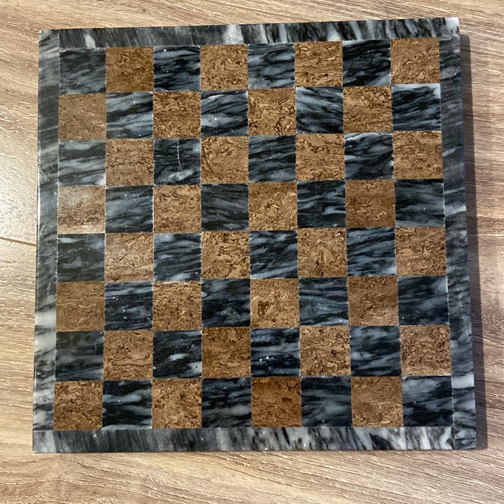 Stone chess board
